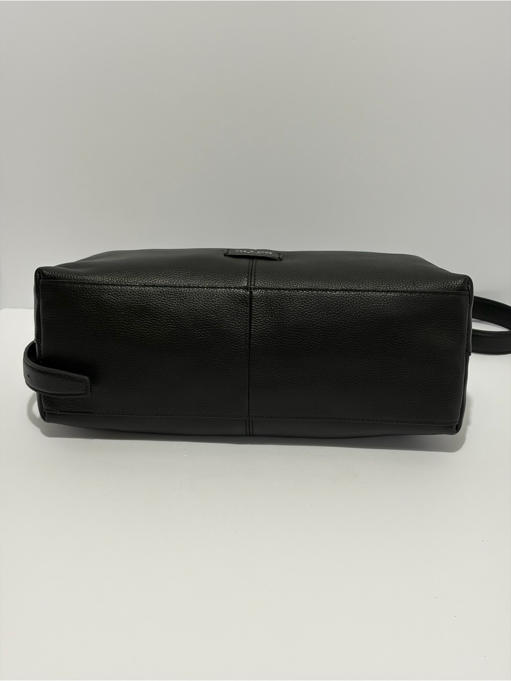 rag & bone Taylor Leather Shoulder Bag In Black/Silver NWT - Picture 14 of 15